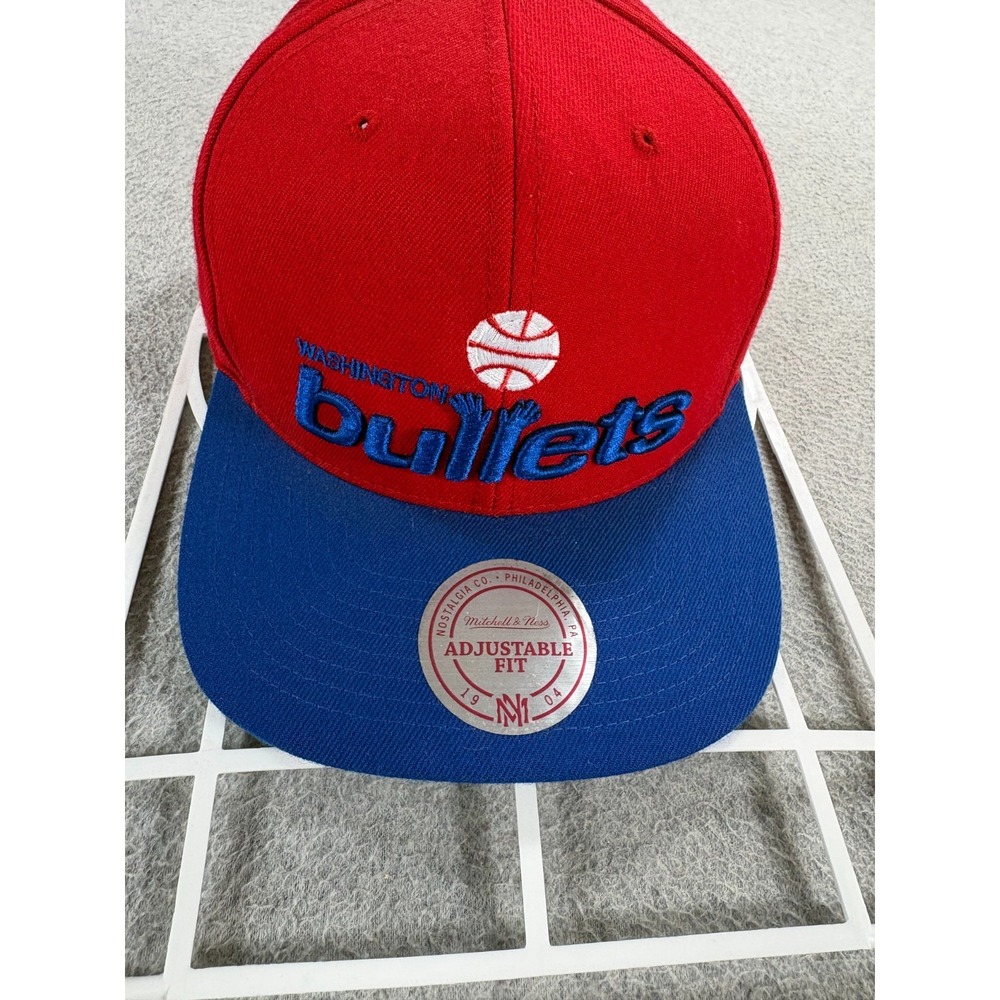 Washington Bullets NBA Throwback Snapback Hat (Adjustable) Wizards